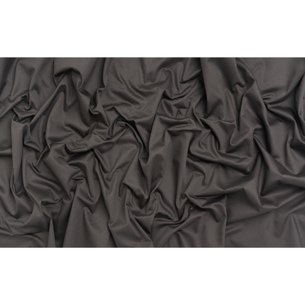 Mercerized Cotton Sateen - Charcoal - Mallory Collection - Full