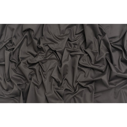 Mercerized Cotton Sateen - Charcoal - Mallory Collection