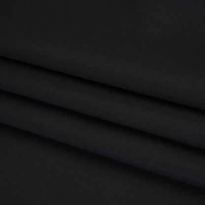 Mercerized Cotton Sateen - Ebony - Mallory Collection
