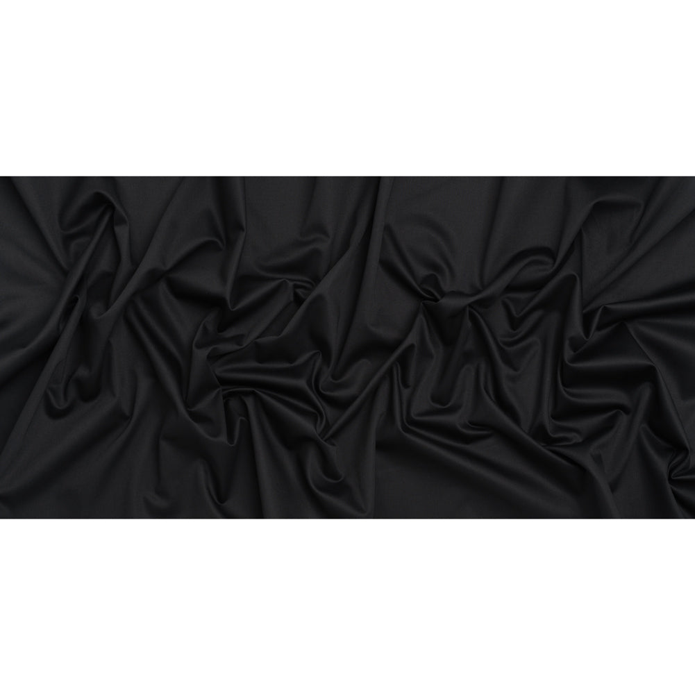 Mercerized Cotton Sateen - Ebony - Mallory Collection - Full