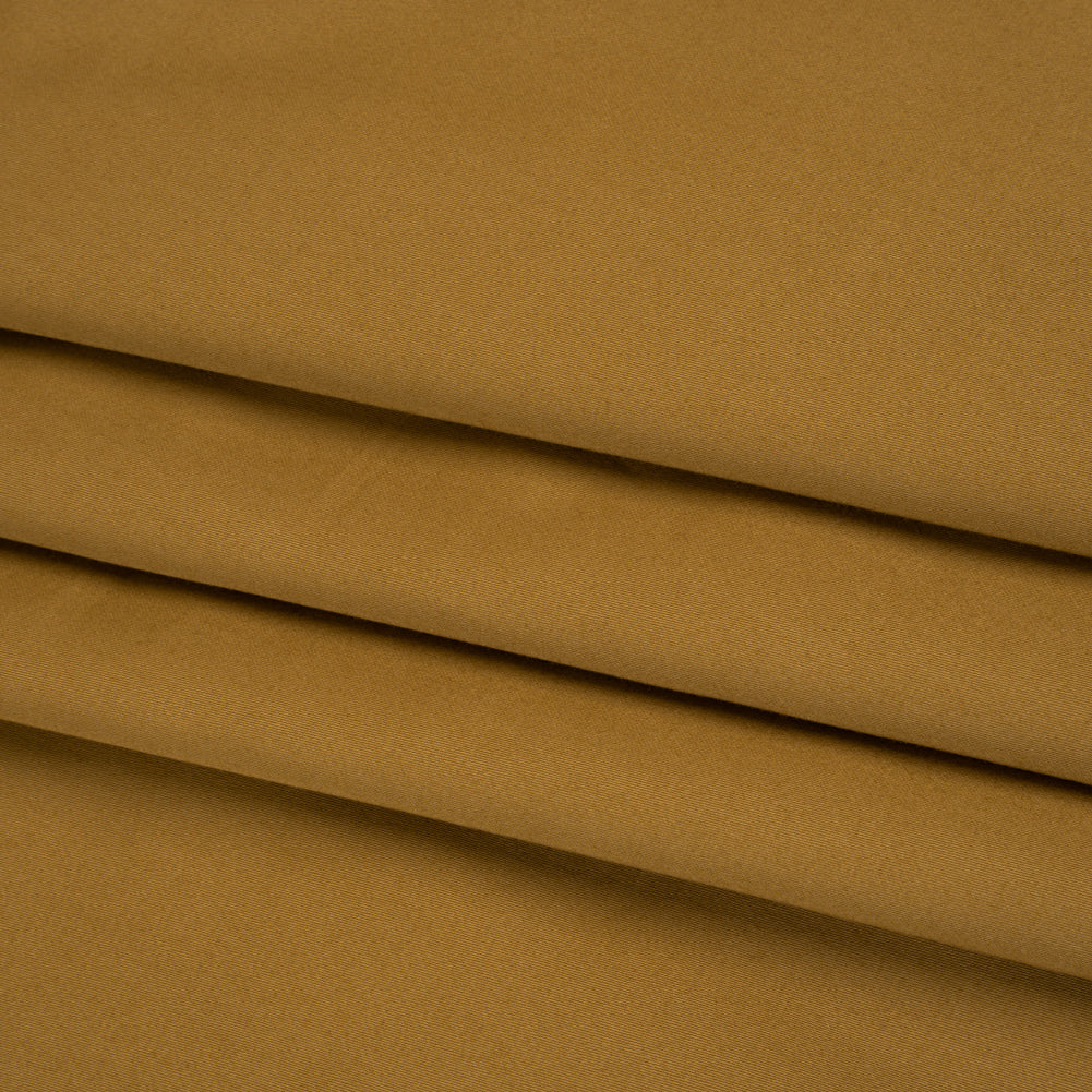 Mercerized Cotton Sateen - Curry - Mallory Collection - Folded