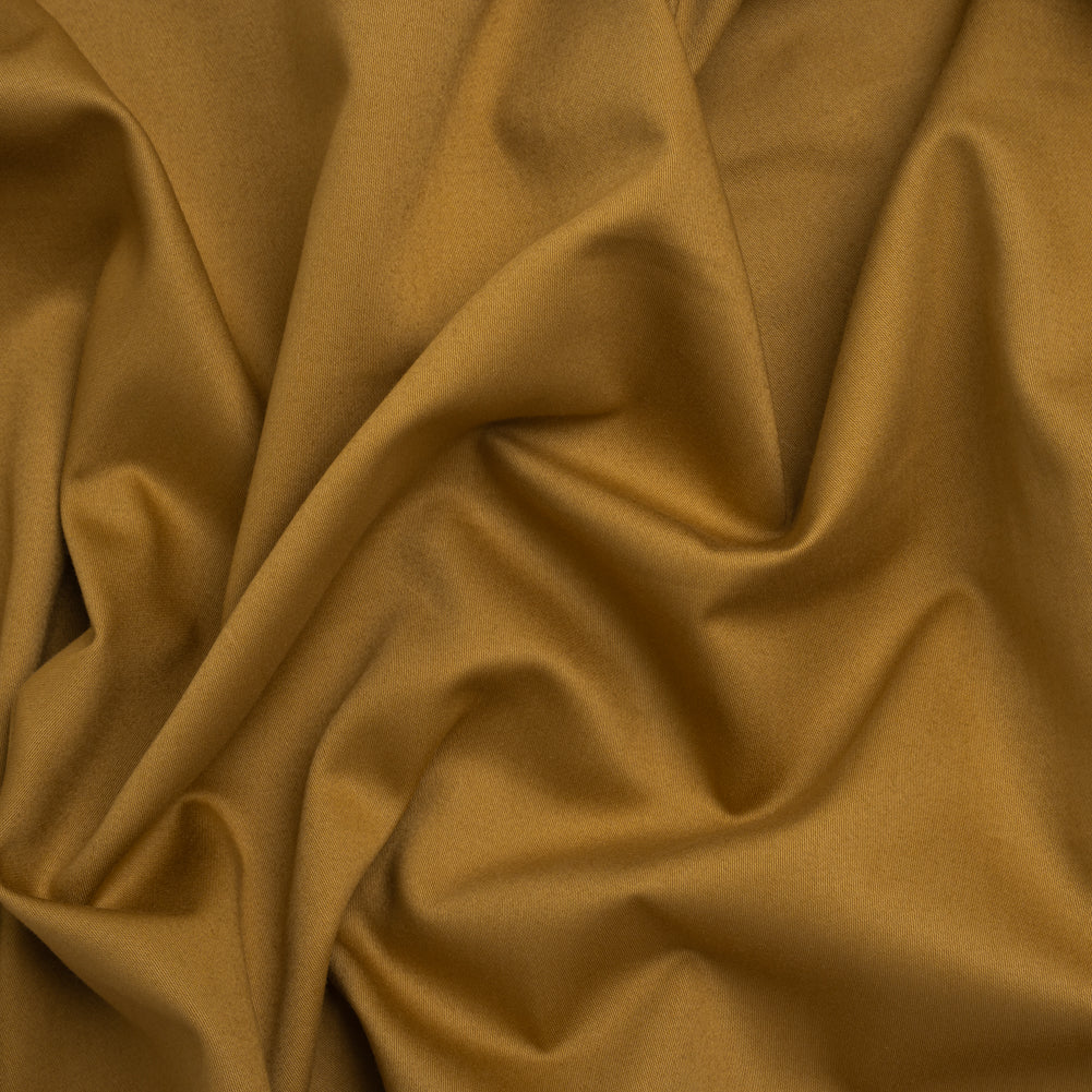 Mercerized Cotton Sateen - Curry - Mallory Collection