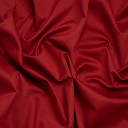 Mercerized Cotton Sateen - Ladybug Red - Mallory Collection