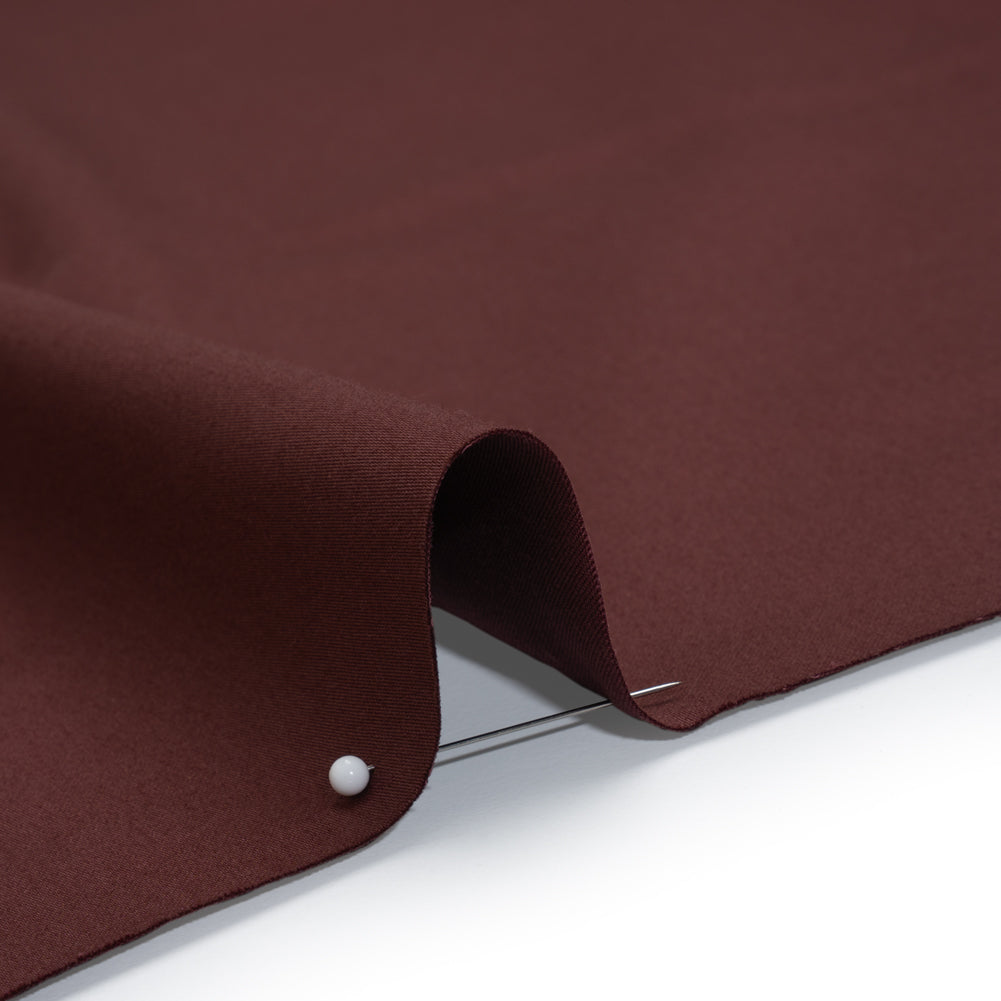 Mercerized Cotton Sateen - Mulberry - Mallory Collection - Detail