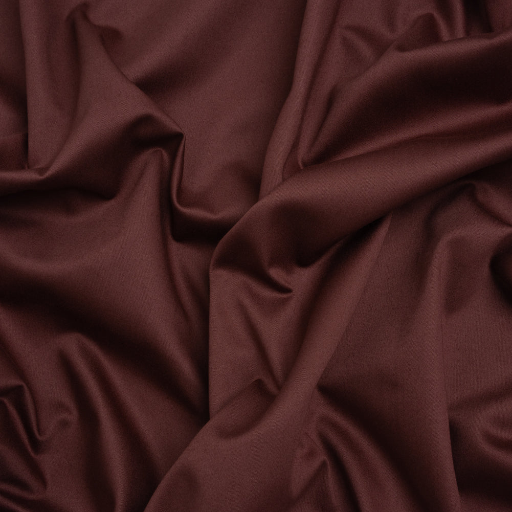 Mercerized Cotton Sateen - Mulberry - Mallory Collection