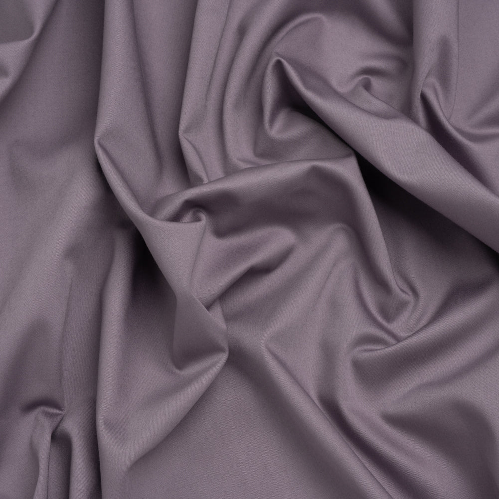 Mercerized Cotton Sateen - Iris Purple - Mallory Collection