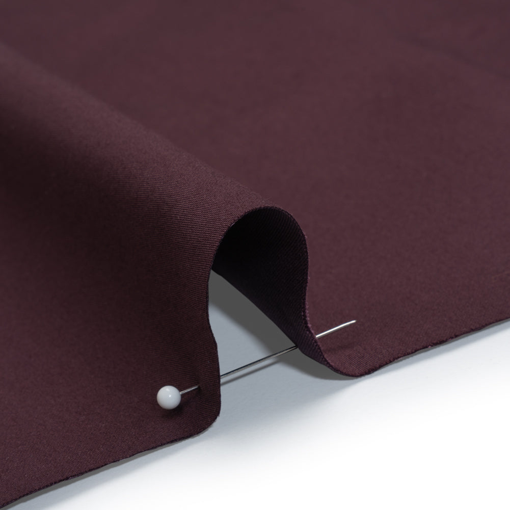 Mercerized Cotton Sateen - Razzelberry - Mallory Collection - Detail