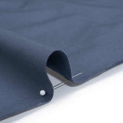 Mercerized Cotton Sateen - Federal Blue - Mallory Collection