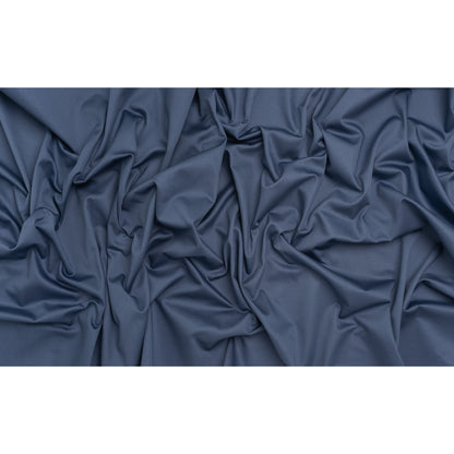 Mercerized Cotton Sateen - Federal Blue - Mallory Collection