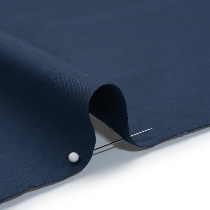 Mercerized Cotton Sateen - Officer Blue - Mallory Collection