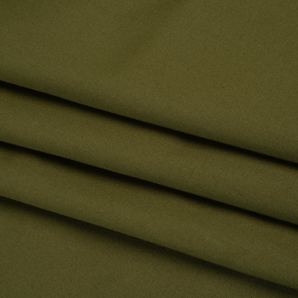 Mercerized Cotton Sateen - Loden Green - Mallory Collection - Folded