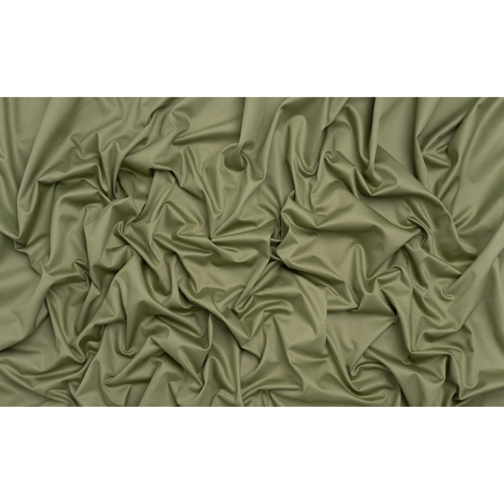 Mercerized Cotton Sateen - Aloe Green - Mallory Collection - Full