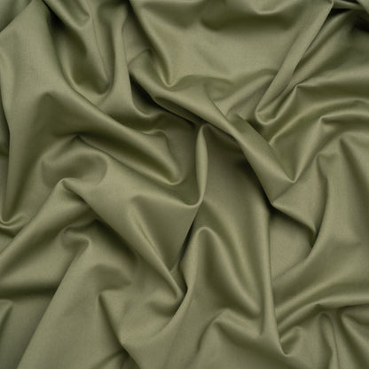 Mercerized Cotton Sateen - Aloe Green - Mallory Collection
