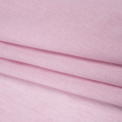 Cotton and Polyester Chambray Made in Italy - Heathered Dusty Pink