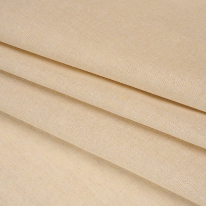 Cotton and Polyester Chambray Made in Italy - Heathered Natural Beige