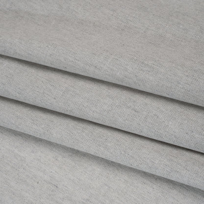 Cotton and Polyester Chambray Made in Italy - Heathered Cool Stone Gray