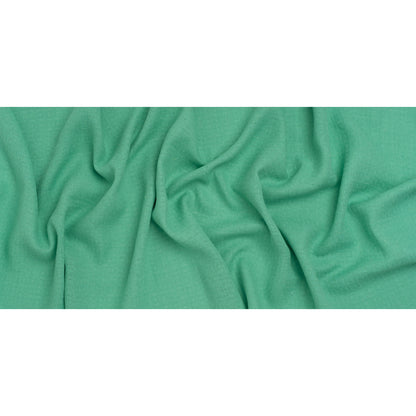 Linen and Cotton Waffle Woven Made in Italy - Sea Green