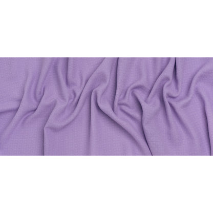 Linen and Cotton Waffle Woven Made in Italy - Lilac Purple