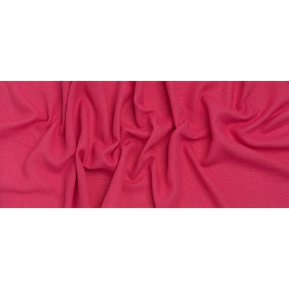 Linen and Cotton Waffle Woven Made in Italy - Fuchsia Pink