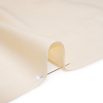Organic Cotton and Linen Blend Chino Made in Italy - Ecru Cream