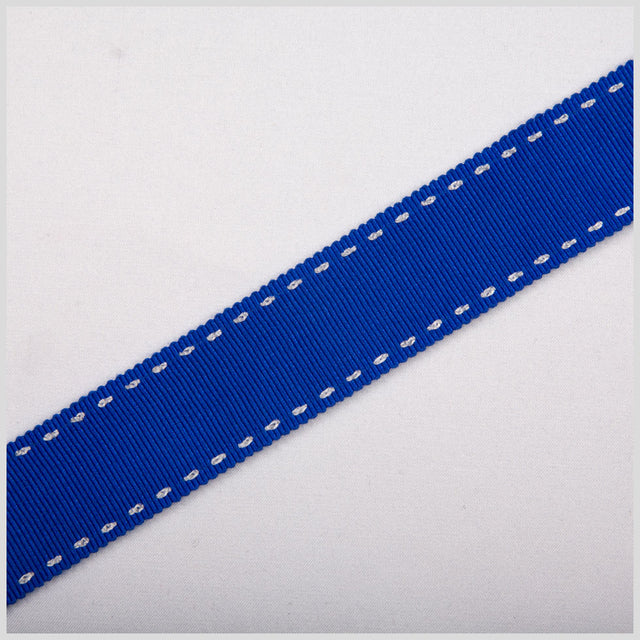 7/8" Royal Stitched Grosgrain Ribbon