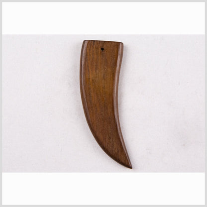 Robles Wood Brown Wood Pendant