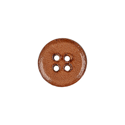 Natural Leather Blazer Button - 24L/15mm Detail