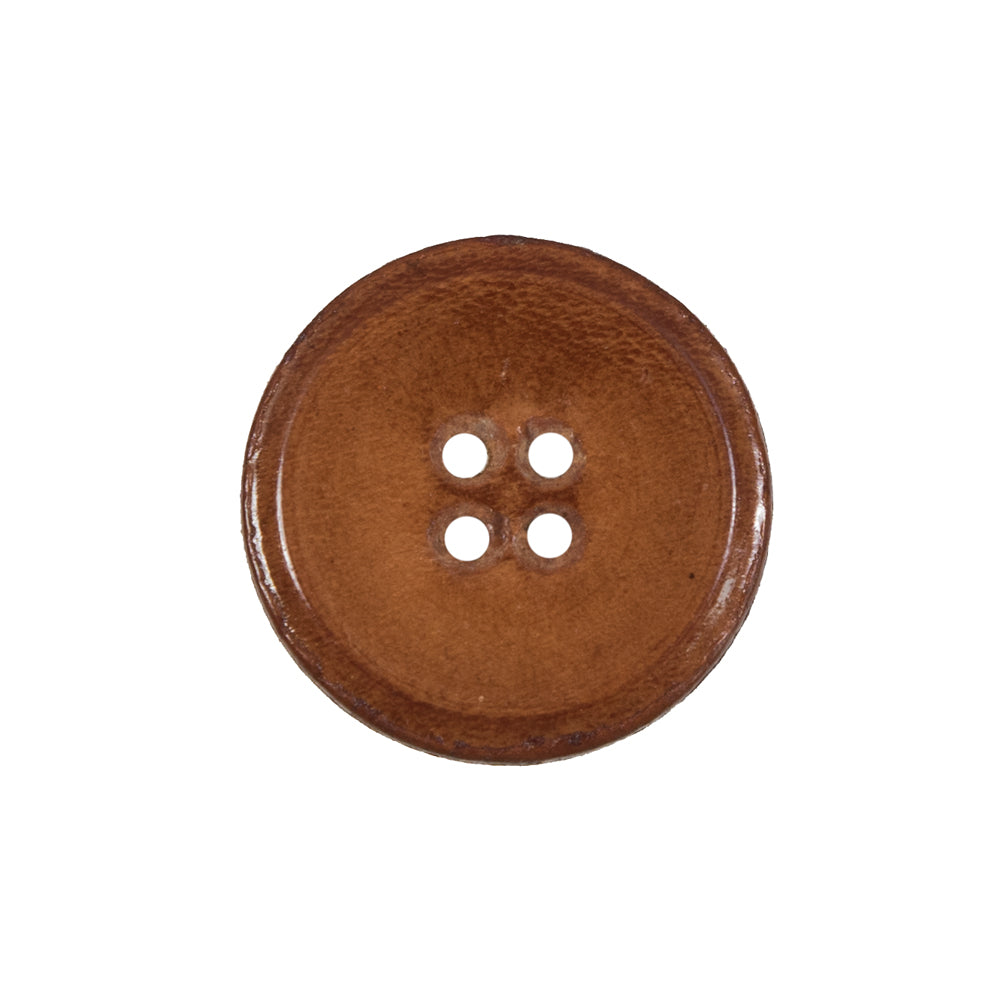 Natural Leather Blazer Button - 36L/23mm Detail