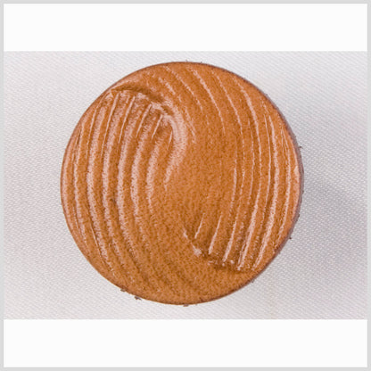 Natural Leather Button - 36L/23mm