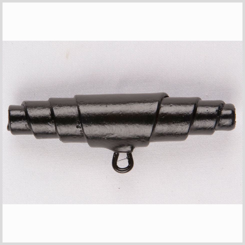 Black Wrapped Leather Toggle - 98L/63mm