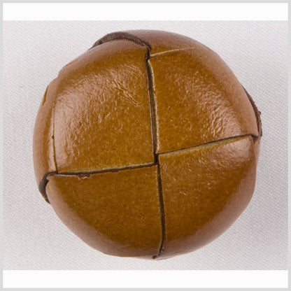 Natural Leather Button - 20L/12.5mm