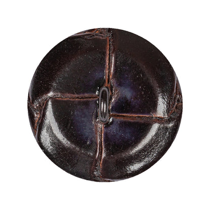 Antique Leather Button - 45L/29mm Detail