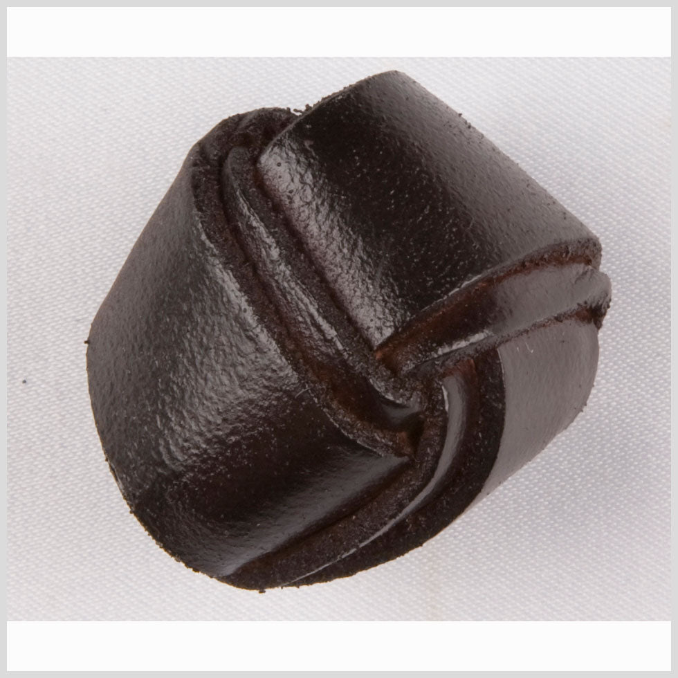 Antique Leather Coat Button - 50L/32mm