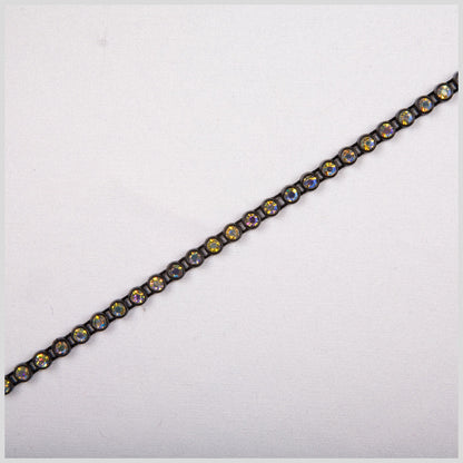 Crystal/AB/Black Metal & Czech Rhinestone