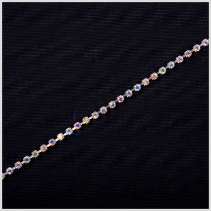 SS12 Crystal/AB/Silver Metal & Czech Rhinestone