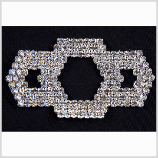 4" Czech Rhinestone Applique