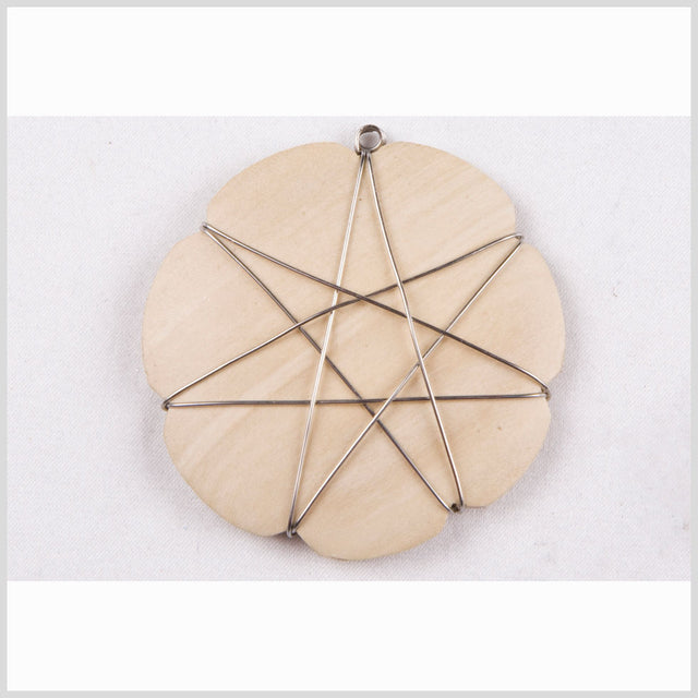 50MM Natural Wood Pendant