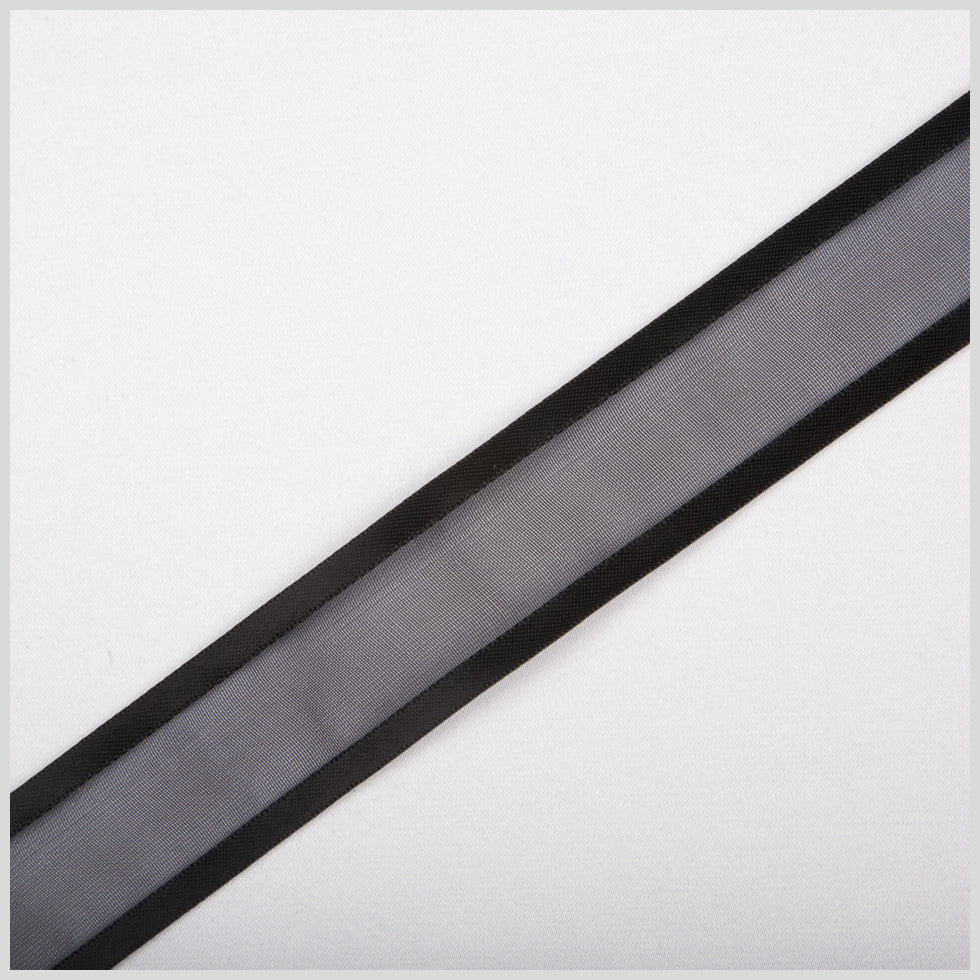 Black Sheer Ribbon