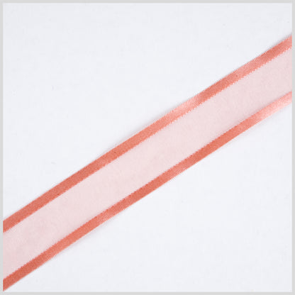 Light Coral Sheer Ribbon