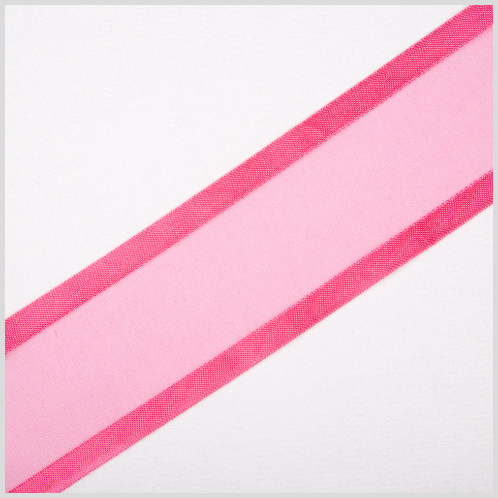 Shocking Pink Sheer Ribbon - 1.5"