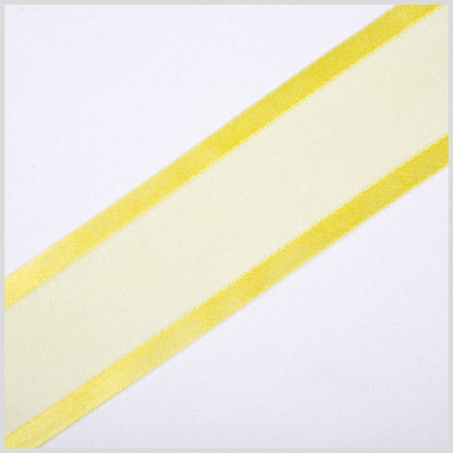 Yellow Sheer Ribbon - 1.5"