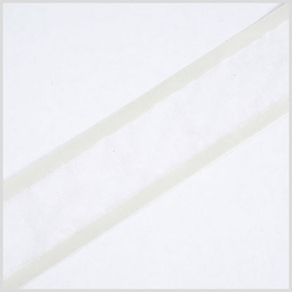 Ivory Sheer Ribbon - 1.5"