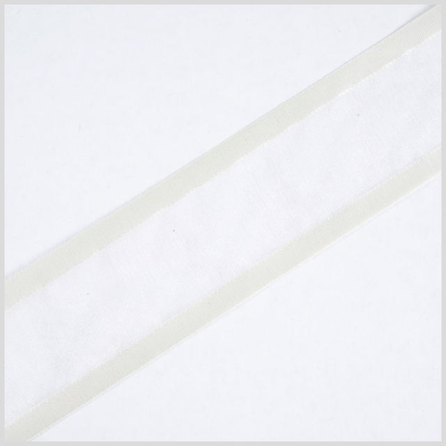 Ivory Sheer Ribbon - 1.5"