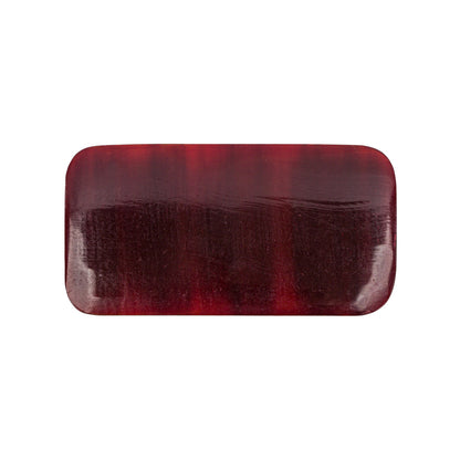 Light Brown Horn Button - 1.25" x 2.375"