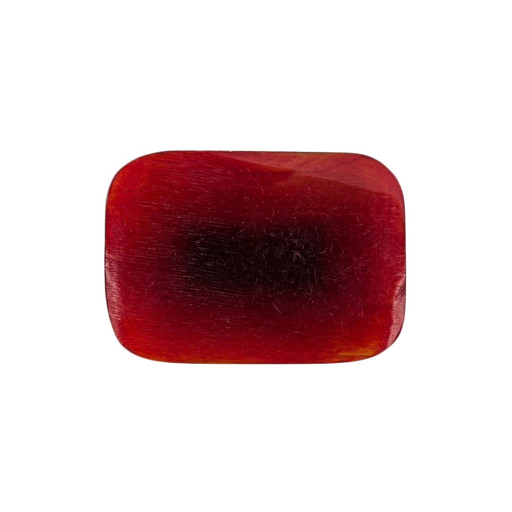 Dark Brown Horn Button - 42L/27mm