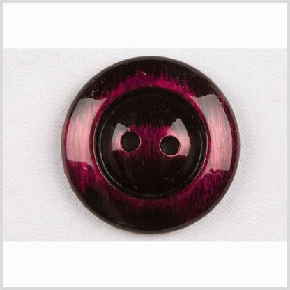 Red Plastic Button - 32L/20mm