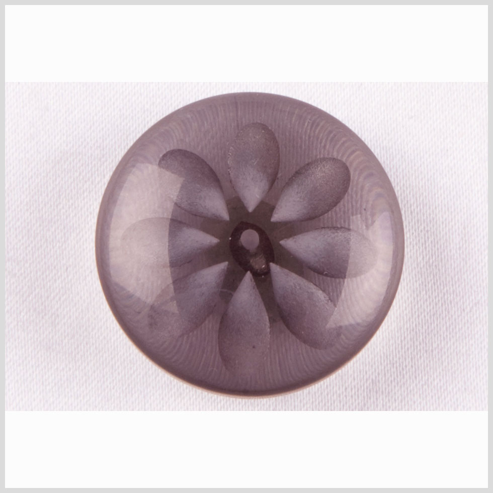 Black Plastic Button - 36L/23mm