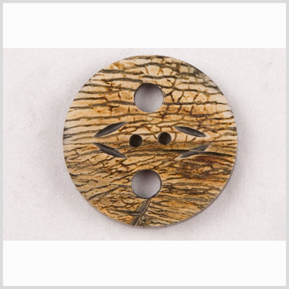 Natural Horn Button - 40L/25.5mm