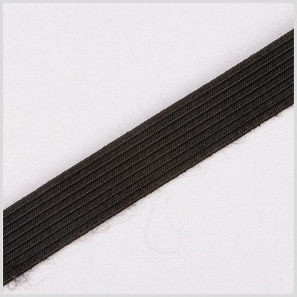 Black Elastic - 0.25"