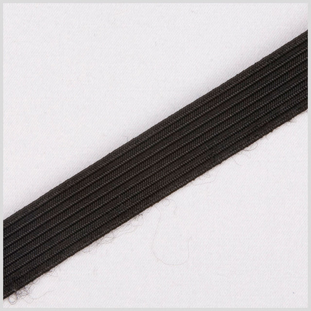 Black Elastic - 0.25"